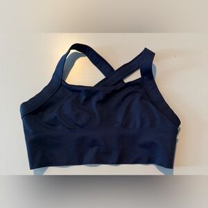 & Other Stories Dark Blue Sports Bra